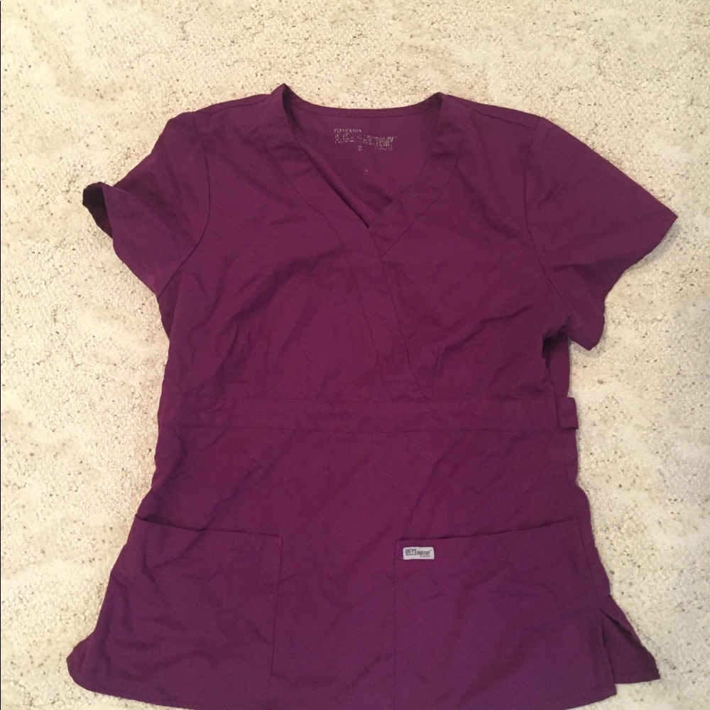 Greys anatomy scrub top small
